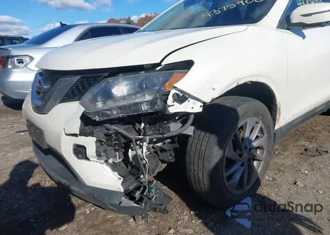 2016 Nissan Rogue Sl z USA, uszkodzony, nr VIN 5N1AT2MVXGC742763